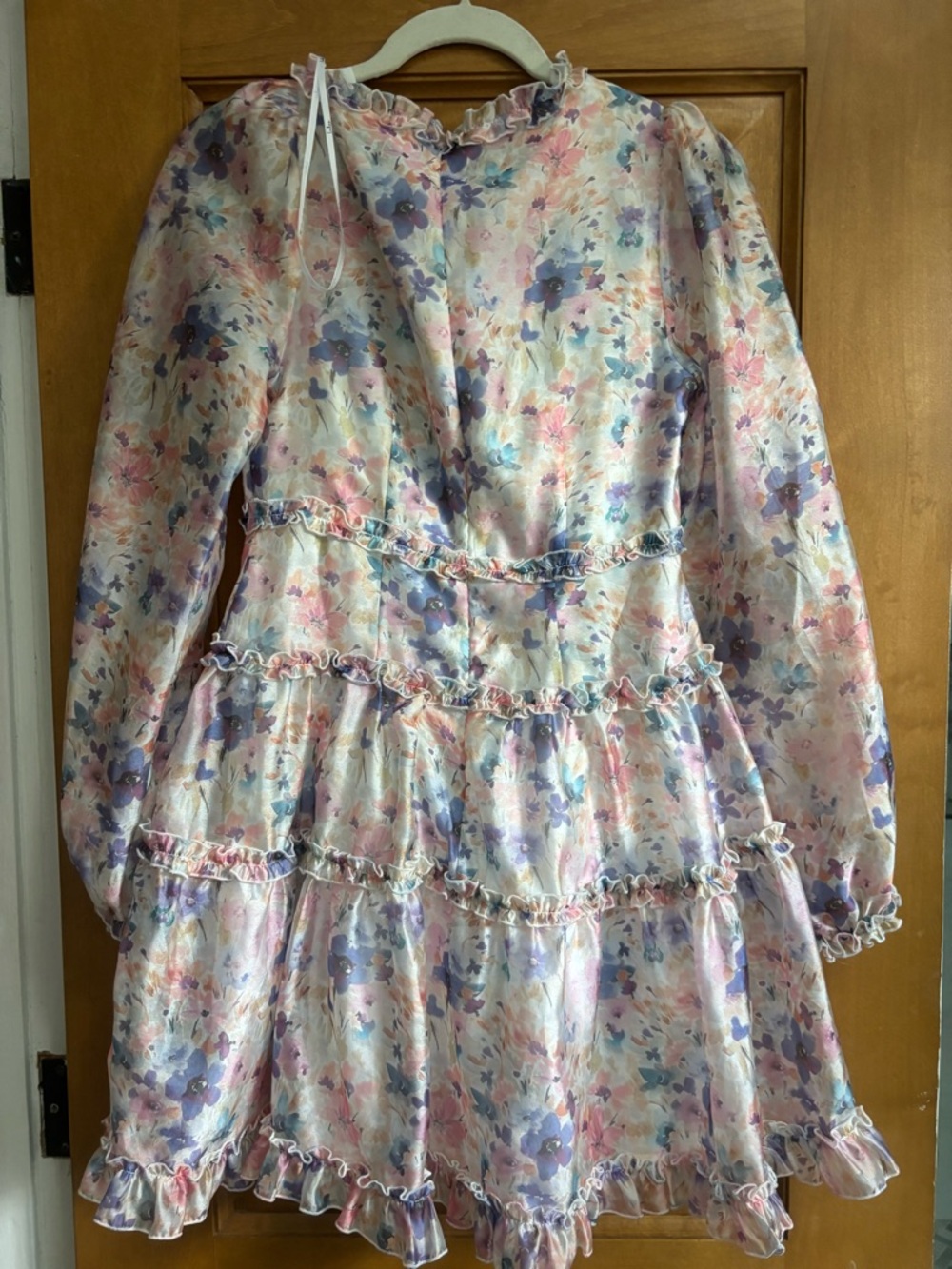 Exquisitely Adorable Multi Floral Tiered Ruffled - Picture 7 of 7